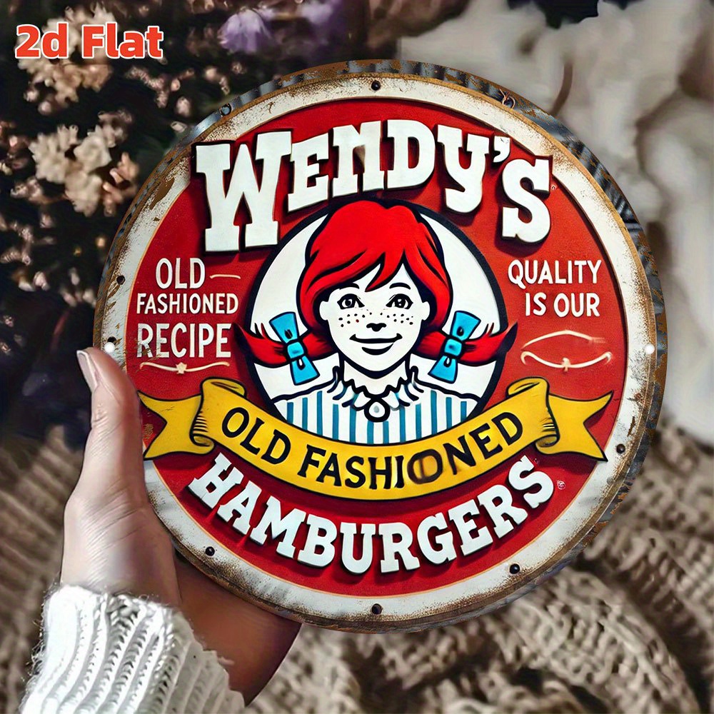 Vintage Fashion Hamburg - 1pc, Vintage Wendy's Old Fashioned Hamburgers