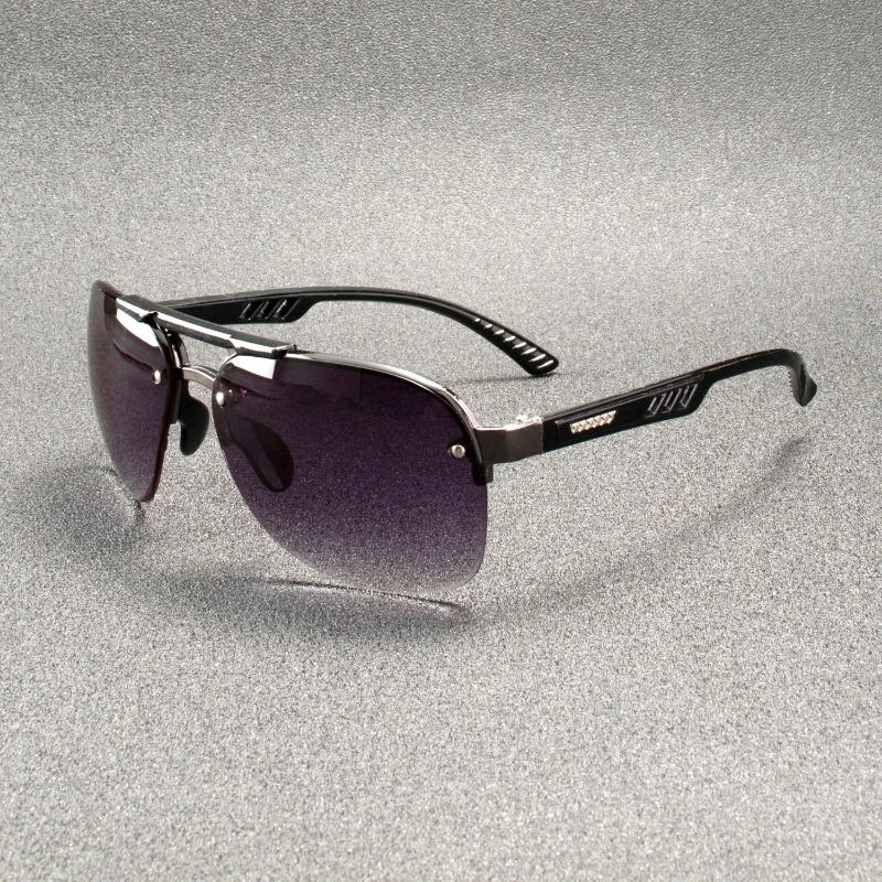 Vintage Fashion De - Vintage Big Frame Pilot Sunglasses Women