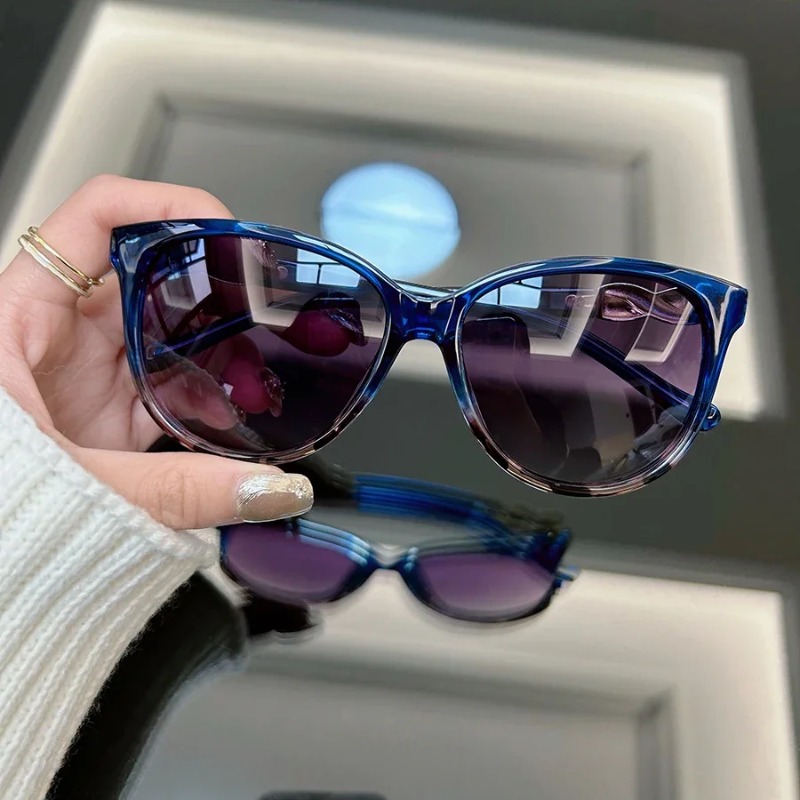 Vintage Fashion De - Retro Cat Eye Sunglasses Women Men