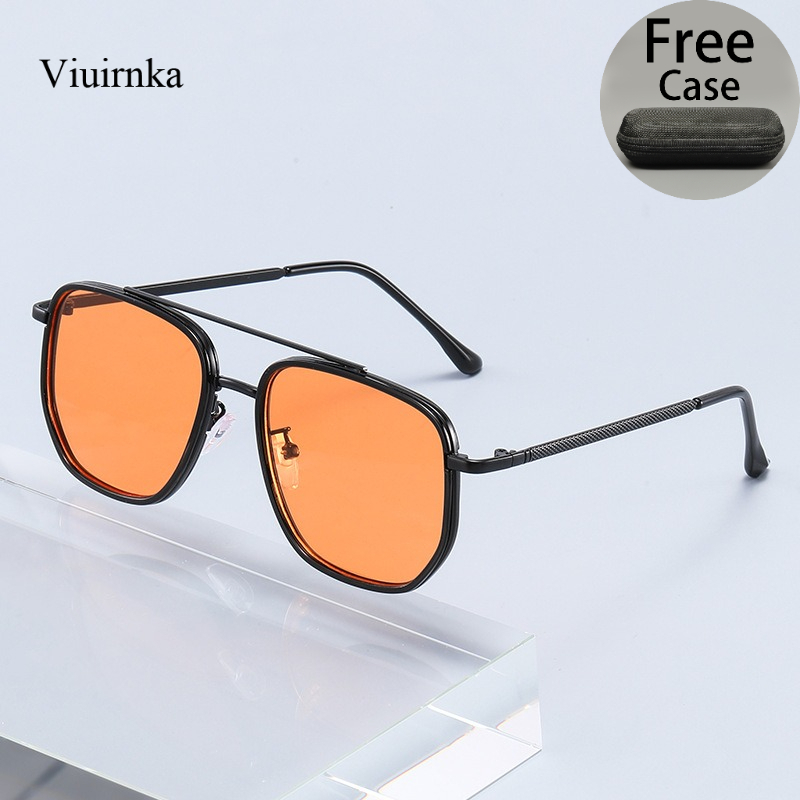 Vintage Fashion Photos - UV400 Men'S Sunglasses with Case -