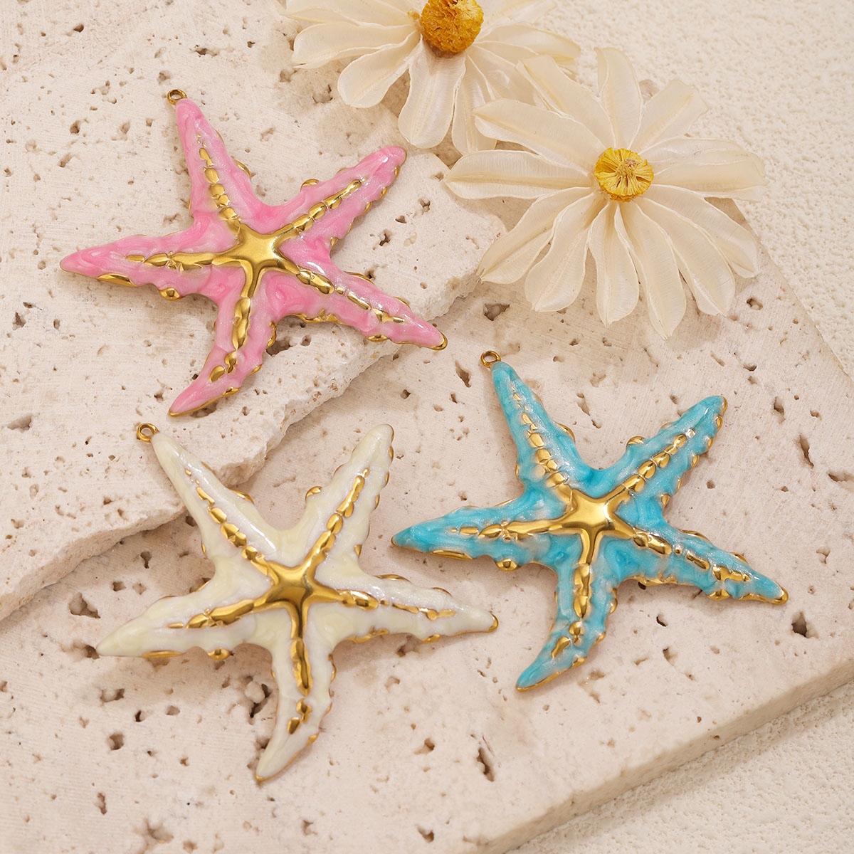 1pcs/lot Stainless Steel Ename - Vintage Fashion Earrings ulasan dan harga