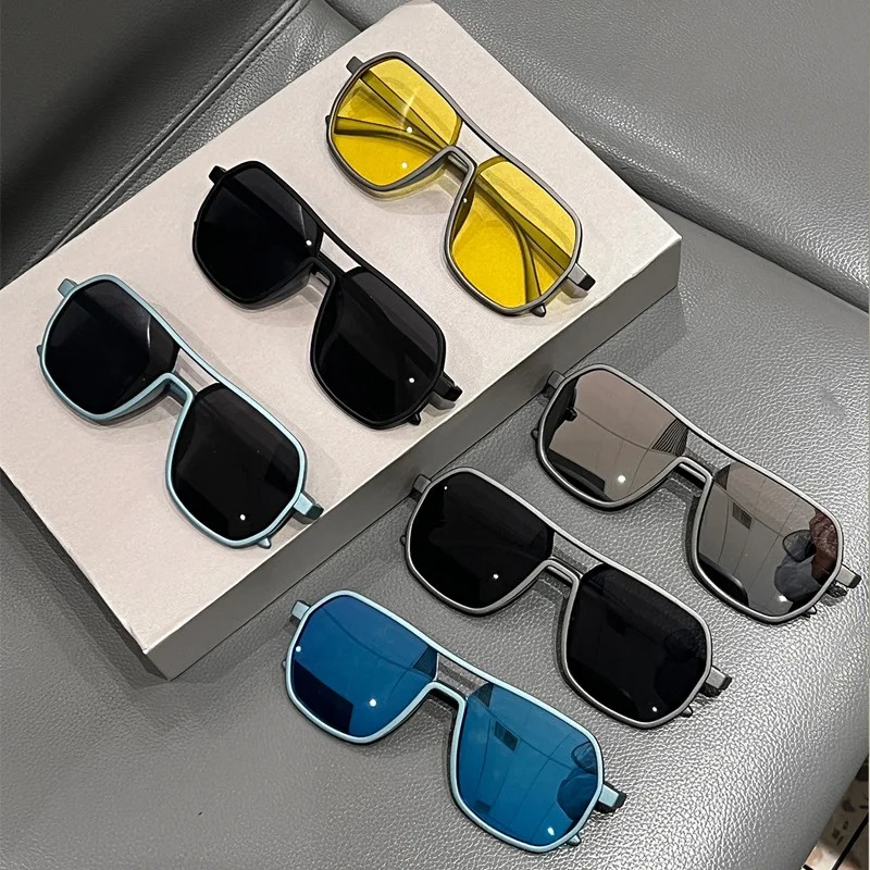 Vintage Square Sunglasses For  - Vintage Fashion De ulasan dan harga
