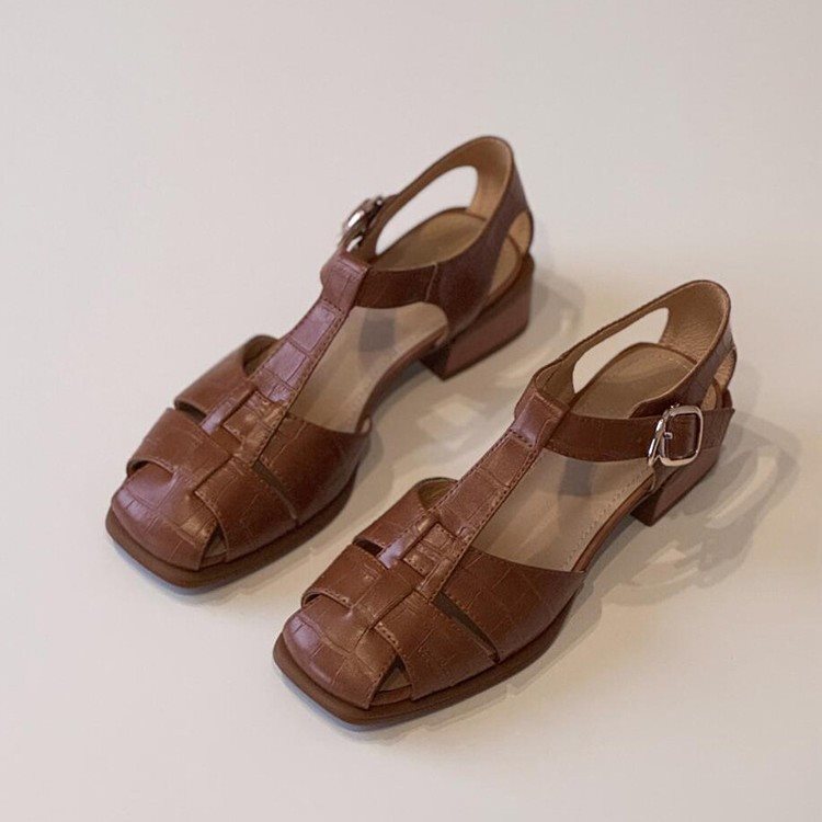Women's Sandals Summer New Fas - Vintage Fashion Ladies ulasan dan harga