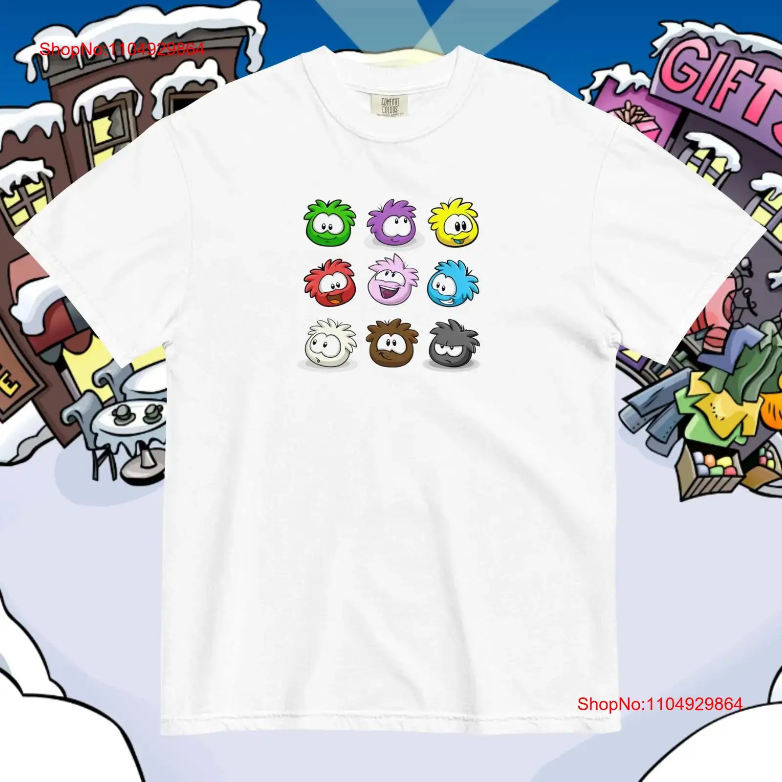 Puffles Club Penguin T Shirt s - Vintage Fashion Club ulasan dan harga