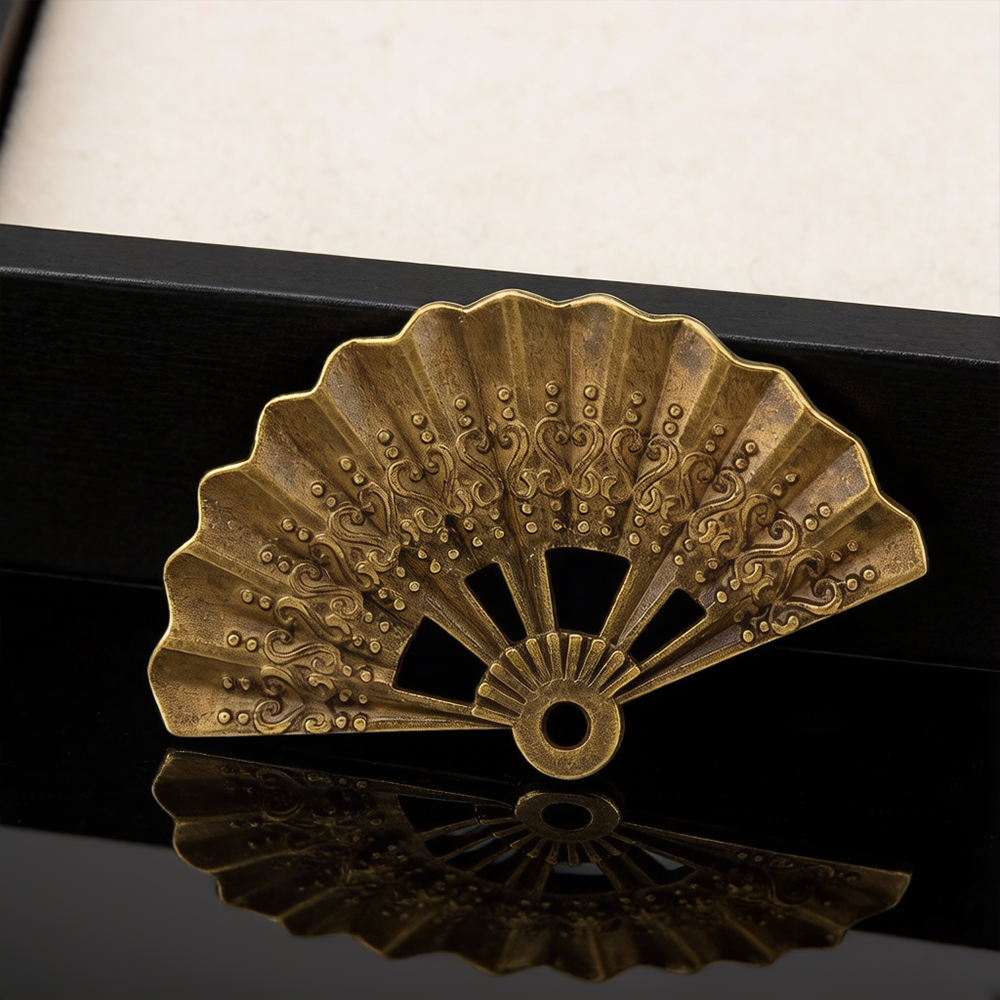 10pcs Vintage Charms Fan 21x33 - Vintage Fashion Earrings ulasan dan harga