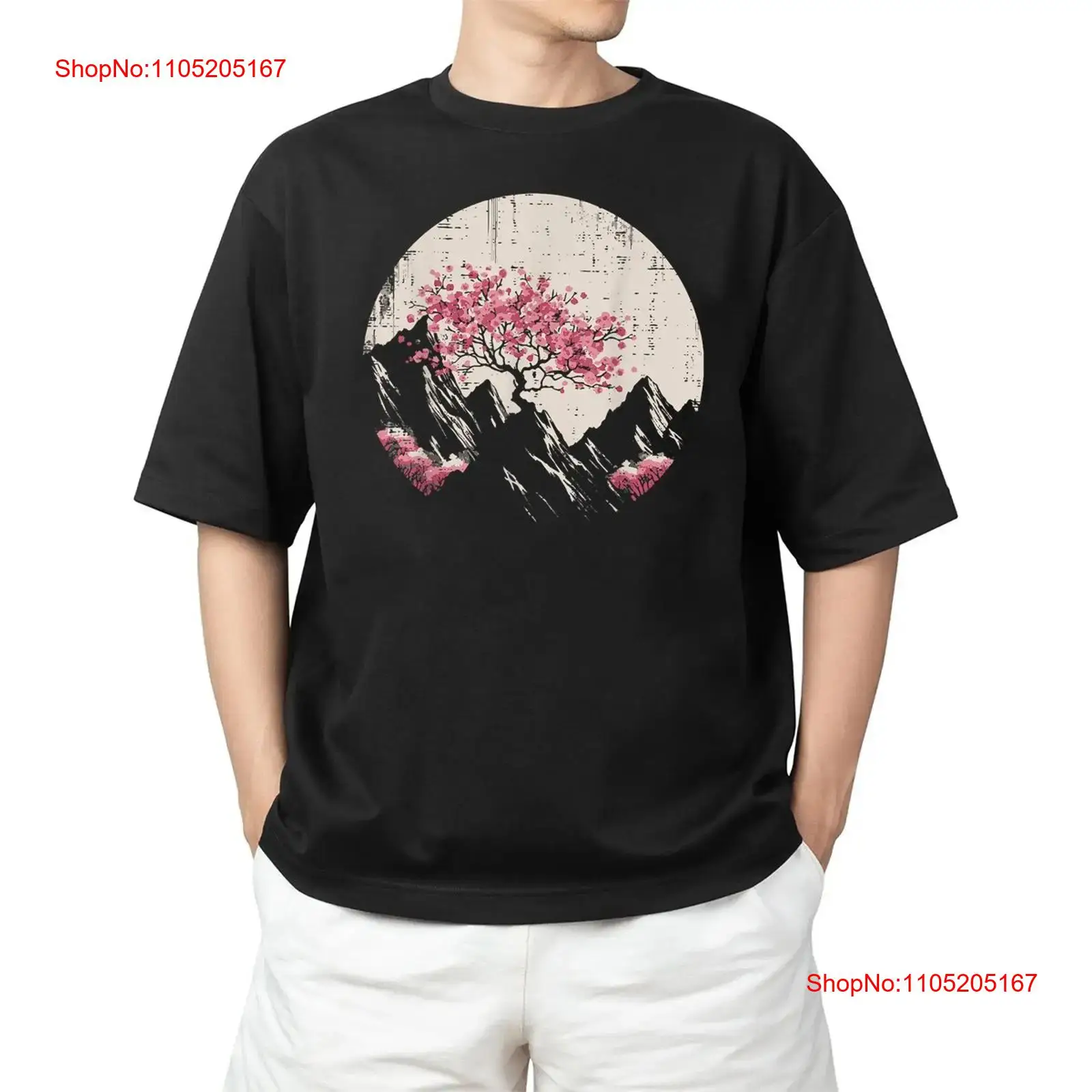Blossoms Mountains Sakura Art  - Vintage Fashion Art ulasan dan harga