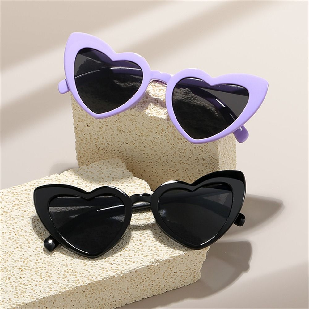 UV Protection Heart-Shaped Sun - Vintage Fashion Girl ulasan dan harga