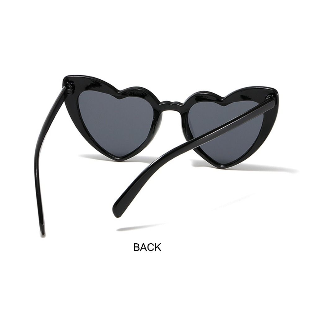 UV Protection Heart-Shaped Sun - Vintage Fashion Girl ulasan dan harga