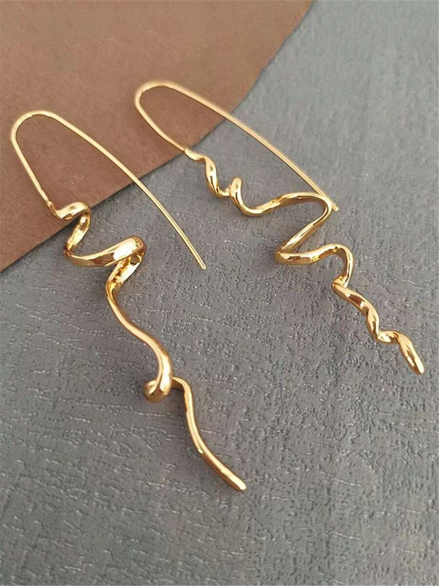 1 Pair Fashionable Women's Abs - Vintage Fashion Earrings ulasan dan harga