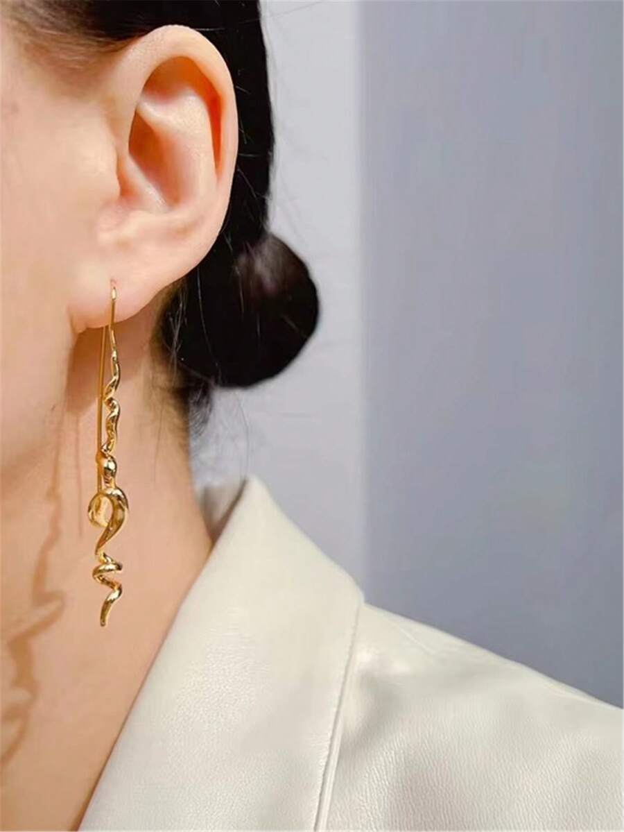 1 Pair Fashionable Women's Abs - Vintage Fashion Earrings ulasan dan harga