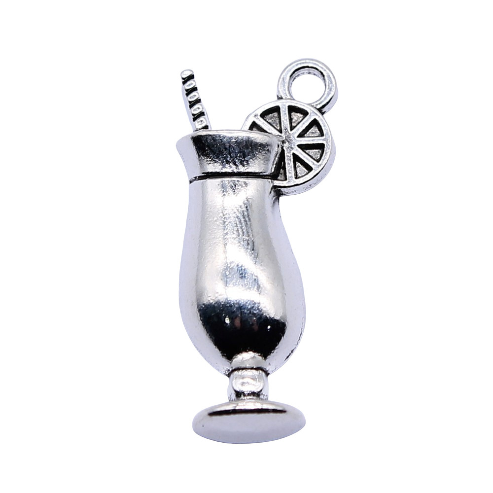 4pcs 12x28mm Antique Silver Co - Vintage Fashion Tumblr ulasan dan harga