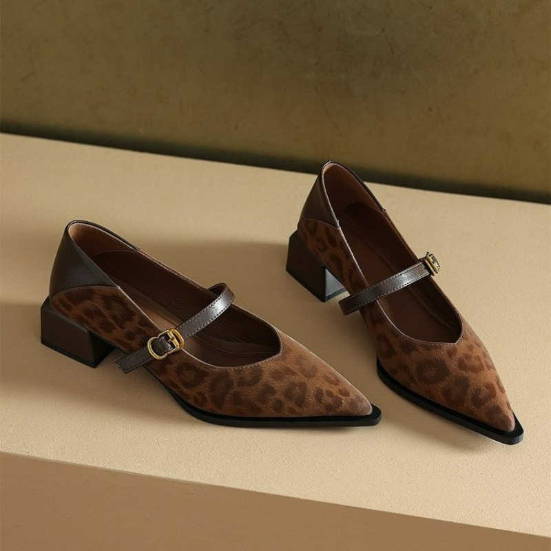 Vintage Pointed Toe Women Mary - Vintage Fashion Ladies ulasan dan harga