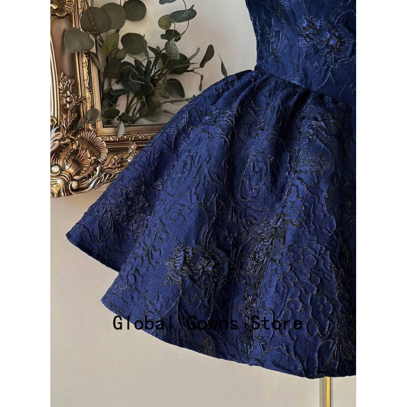 Royal Blue Vintage Halter Prom - Vintage Fashion Hong Kong ulasan dan harga