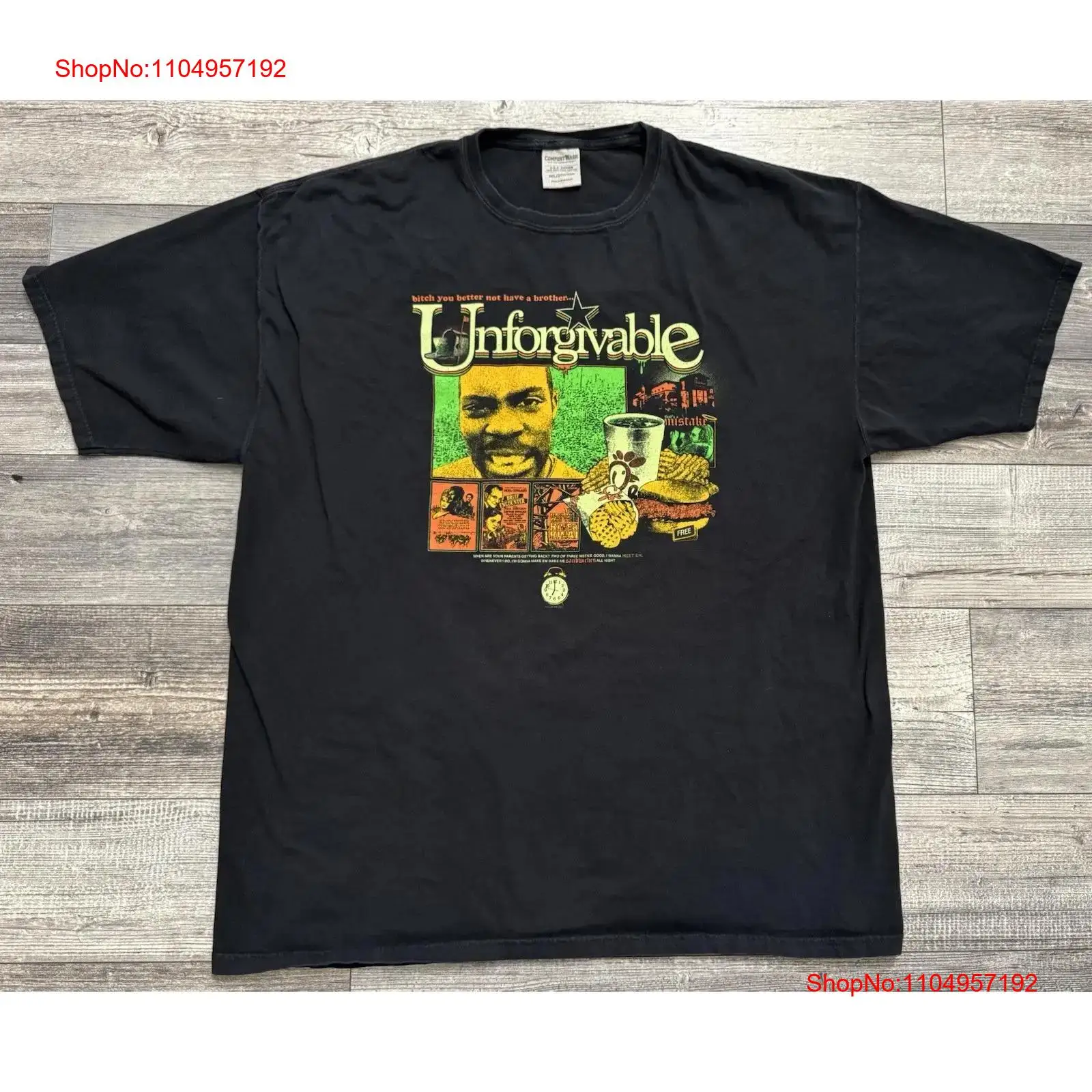 Unforgivable FSG T Shirt Chick - Vintage Fashion Youtubers ulasan dan harga