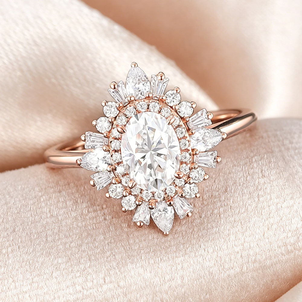 CxsJeremy 1CT 5x7mm Oval Moiss - Vintage Fashion Photos ulasan dan harga