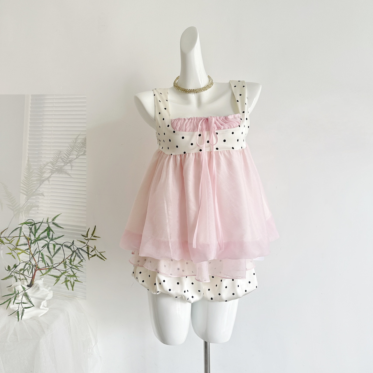 2026 Summer Sweet Kawaii Elega - Vintage Fashion Fabrics ulasan dan harga