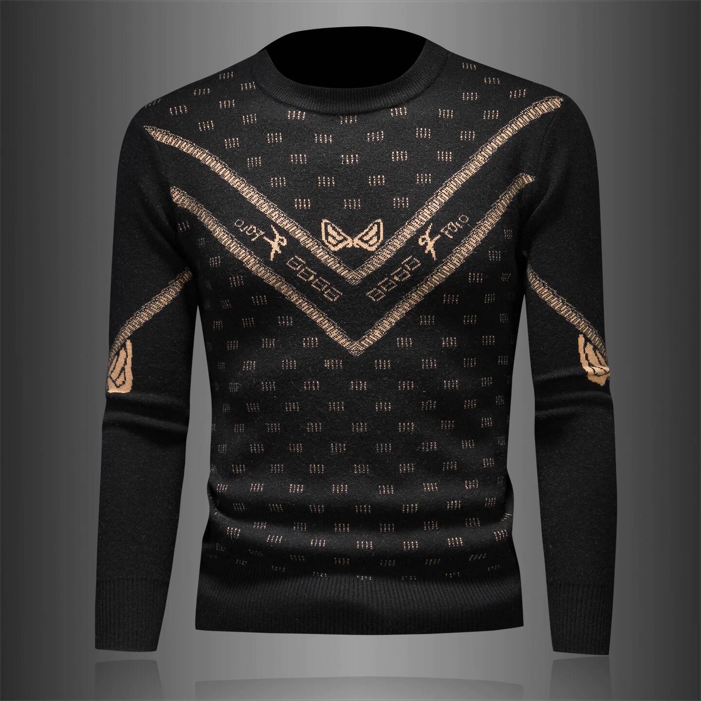 Vintage Fashion Sweater Men Wi - Vintage Fashion Club ulasan dan harga
