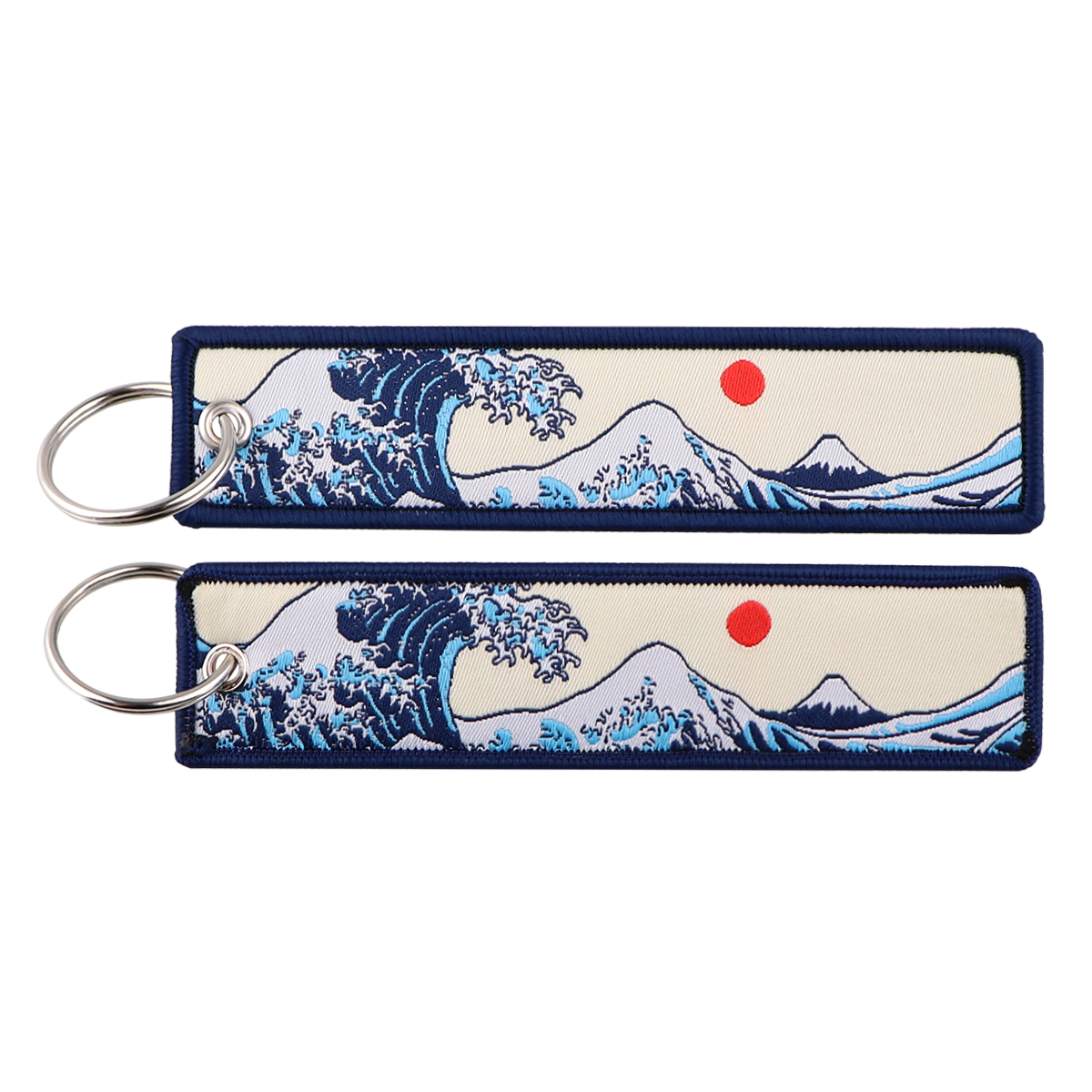 Van Gogh Embroidered Key Tag K - Vintage Fashion Tags ulasan dan harga