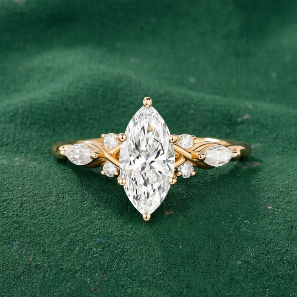 CxsJeremy Marquise Cut 1ct Lab - Vintage Fashion Photos ulasan dan harga