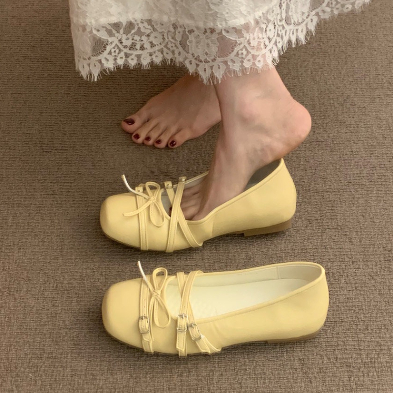 Women Ballet Flats Comfortable - Vintage Fashion Ladies ulasan dan harga