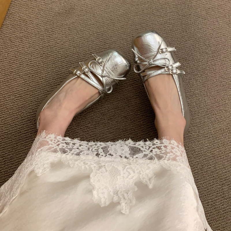 Women Ballet Flats Comfortable - Vintage Fashion Ladies ulasan dan harga