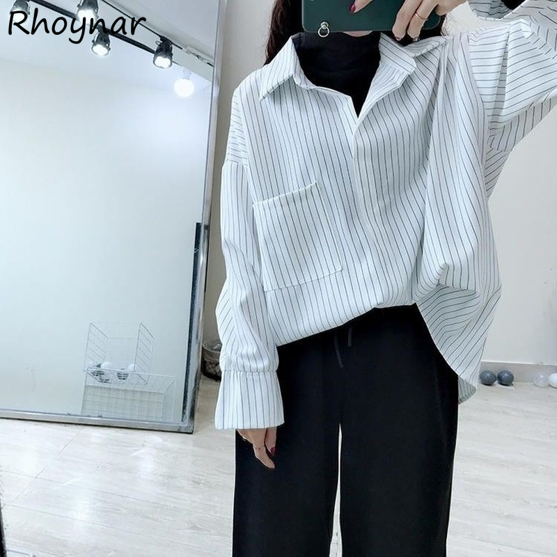 Long Sleeve Shirts Women New D - Vintage Fashion Hong Kong ulasan dan harga