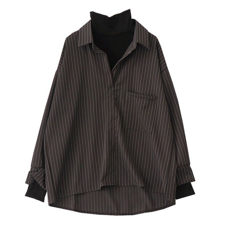 Long Sleeve Shirts Women New D - Vintage Fashion Hong Kong ulasan dan harga