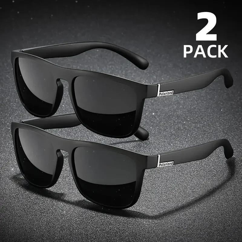 2PCS Fashion Square Sunglasses - Vintage Fashion De ulasan dan harga