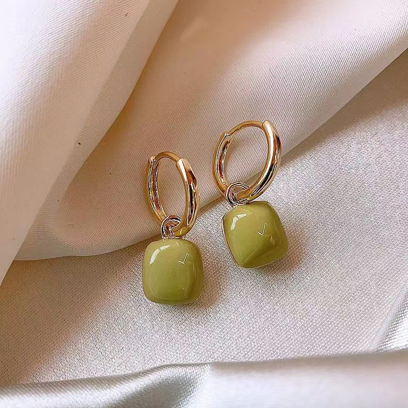 Simple Love Heart Dangle Earri - Vintage Fashion Coloring Pages ulasan dan harga