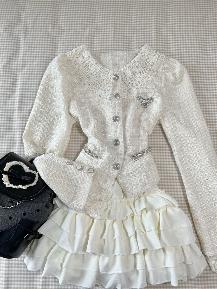 New Autumn French Elegant Fash - Vintage Fashion Outfit ulasan dan harga