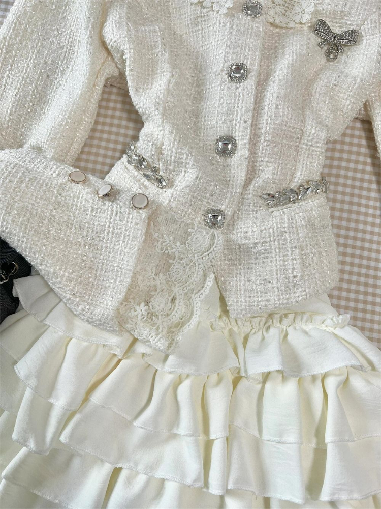 New Autumn French Elegant Fash - Vintage Fashion Outfit ulasan dan harga