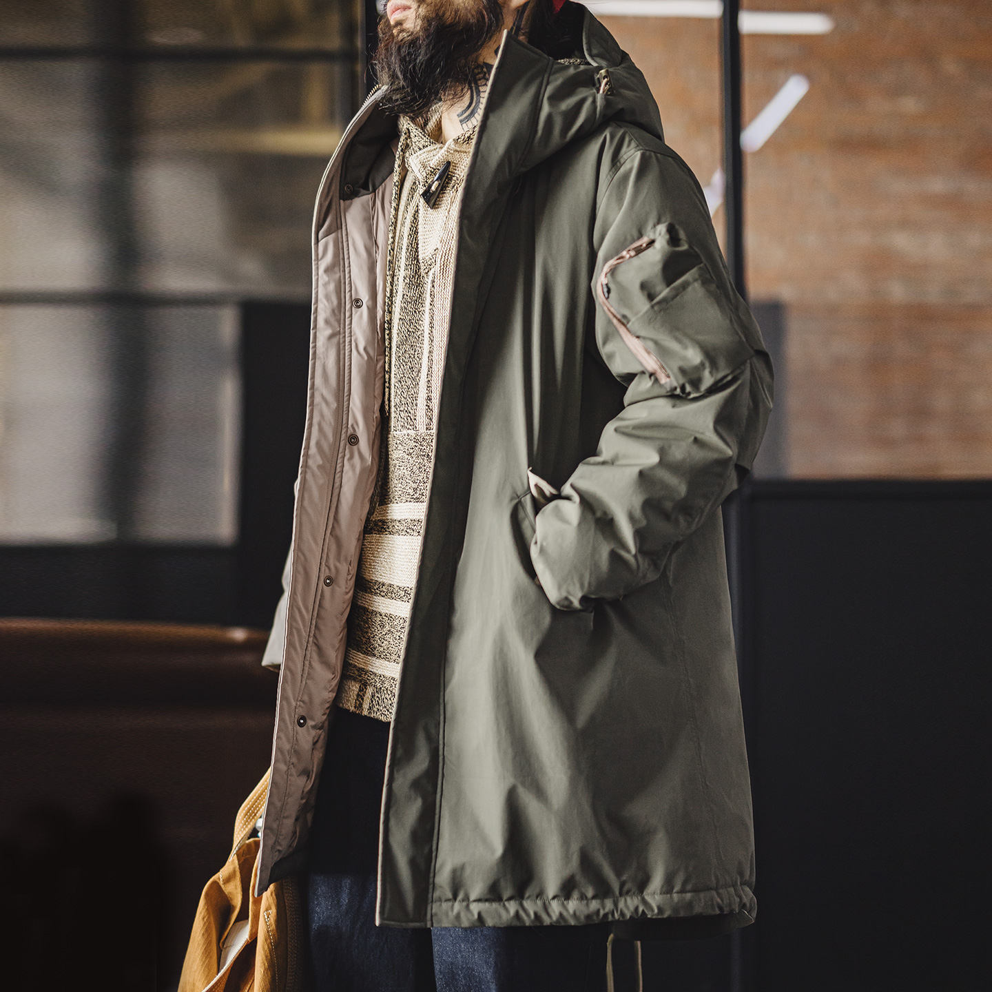 Maden Vintage Men's M-51 Fisht - Vintage Trench Coat ulasan dan harga
