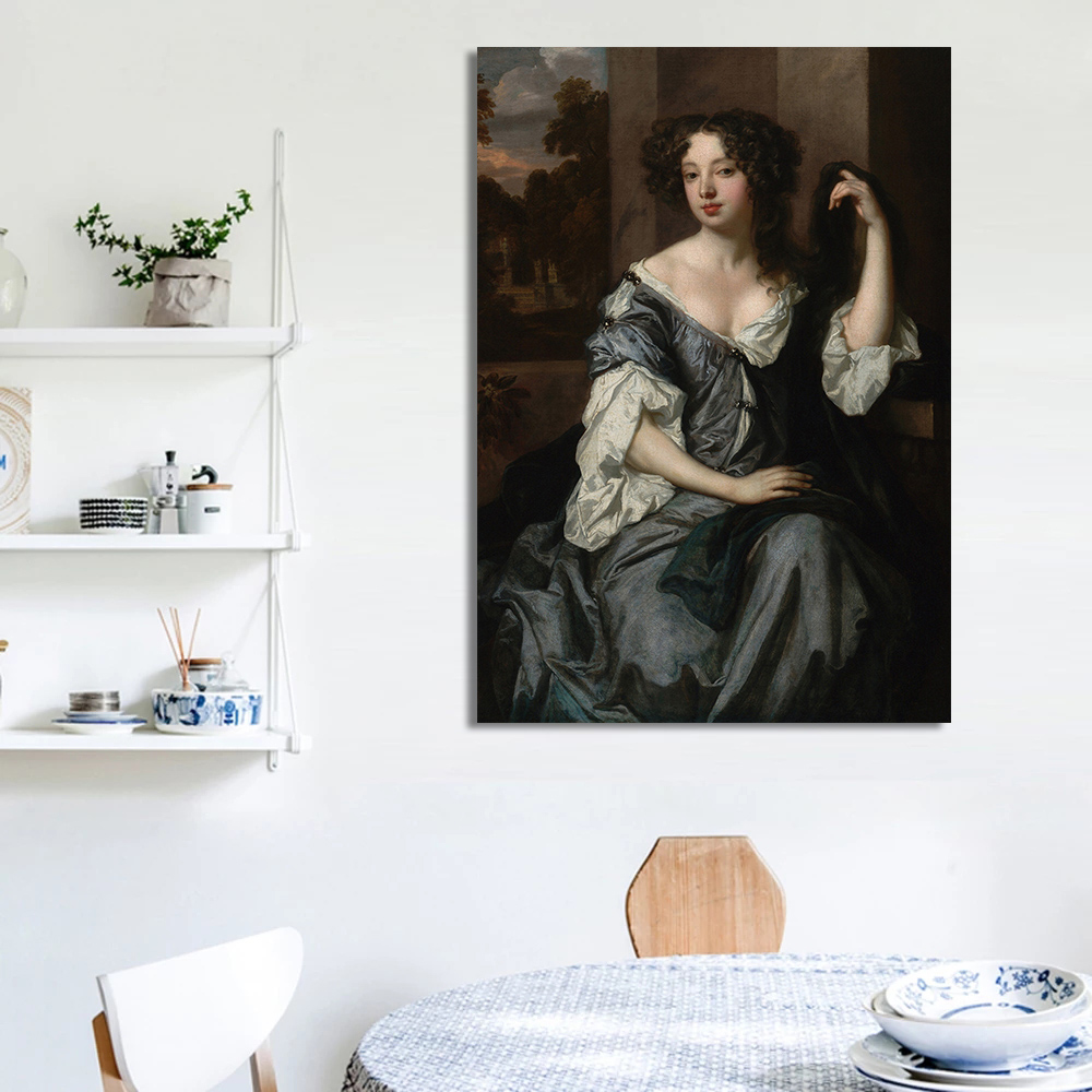 Renaissance Women Portrait Pos - Vintage Fashion Art ulasan dan harga
