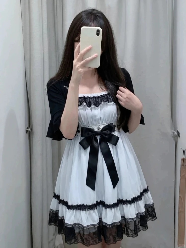Gothic Punk Fashion Cute 2 Pie - Vintage Fashion Outfit ulasan dan harga