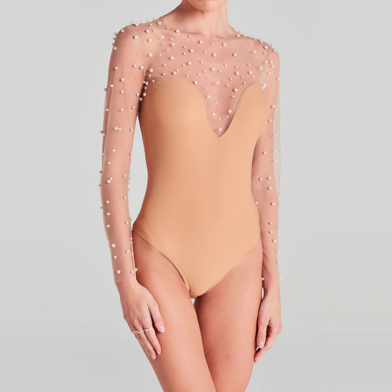 Sexy Bead Patchwork Slim Club  - Vintage Fashion Club ulasan dan harga