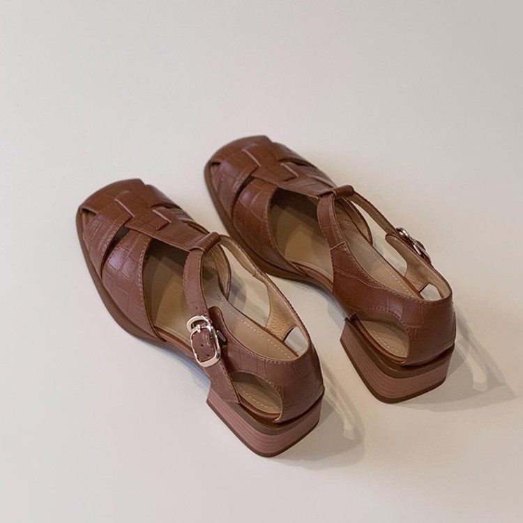 Women's Sandals Summer New Fas - Vintage Fashion Ladies ulasan dan harga