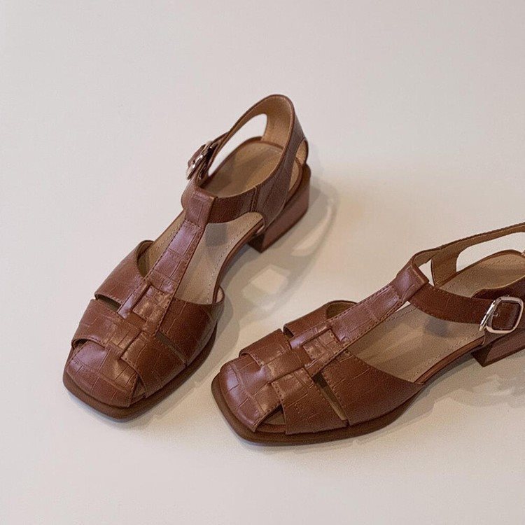 Women's Sandals Summer New Fas - Vintage Fashion Ladies ulasan dan harga
