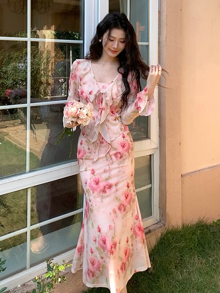 Women Vacation Clothes Sweet F - Vintage Fashion Fabrics ulasan dan harga