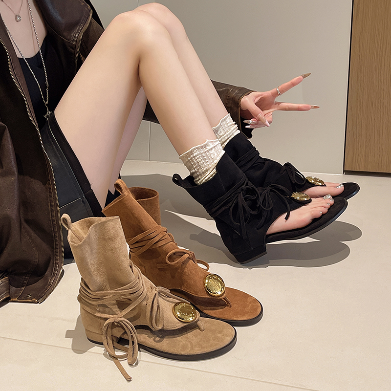 Summer Vintage Women Gladiator - Vintage Fashion Girl ulasan dan harga