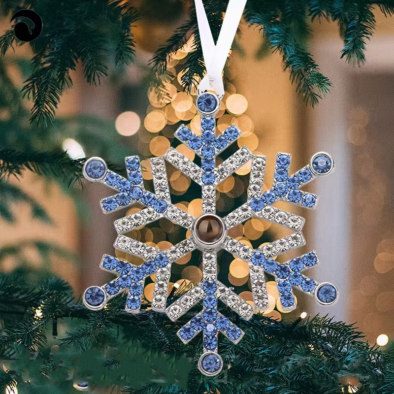 Projection Snowflake Pendant C - Vintage Fashion Photos ulasan dan harga