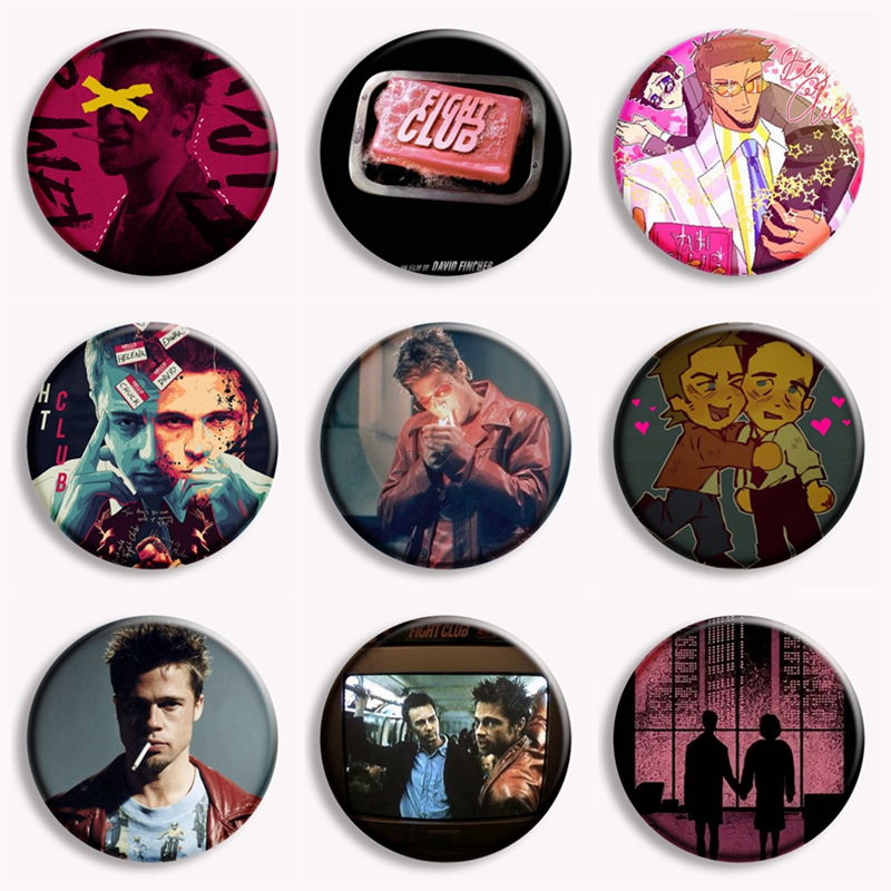 Retro Classic Movie Fight Club - Vintage Fashion Club ulasan dan harga