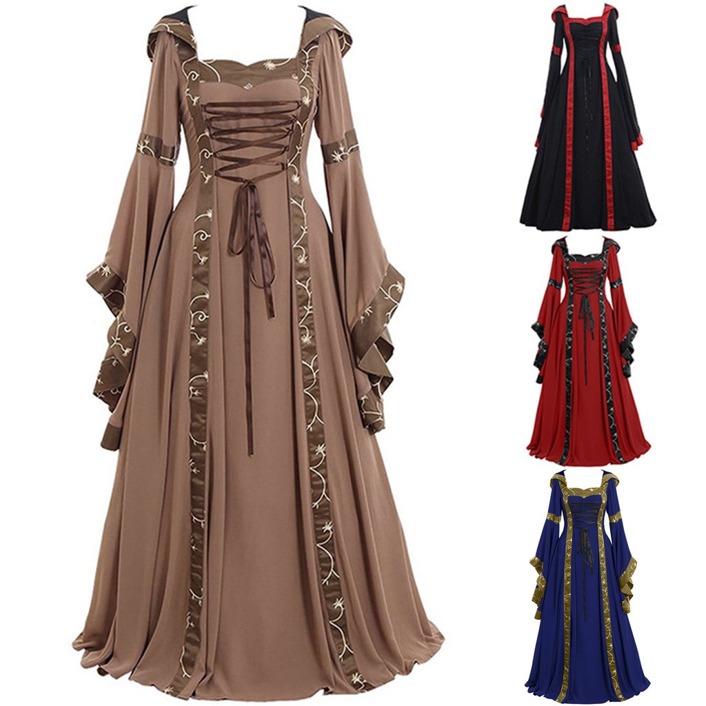 Women's Halloween Dressing Fas - Vintage Fashion Girl ulasan dan harga