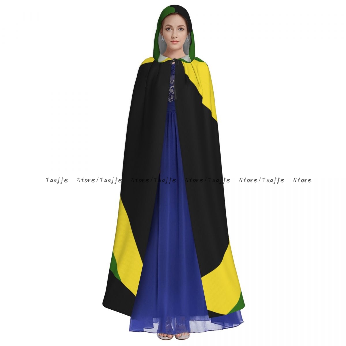 Flag Of Jamaica Witch Cloak Ha - Vintage Trench Coat ulasan dan harga