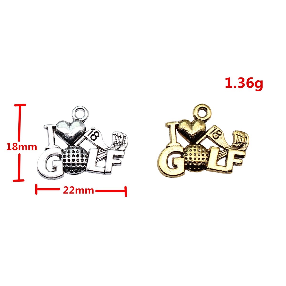 WYSIWYG 20pcs 22x18mm 2 Colors - Vintage Fashion Tumblr ulasan dan harga