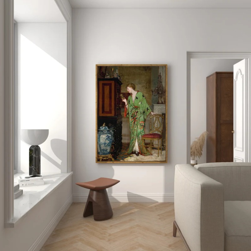 The Renaissance Women Portrait - Vintage Fashion Art ulasan dan harga