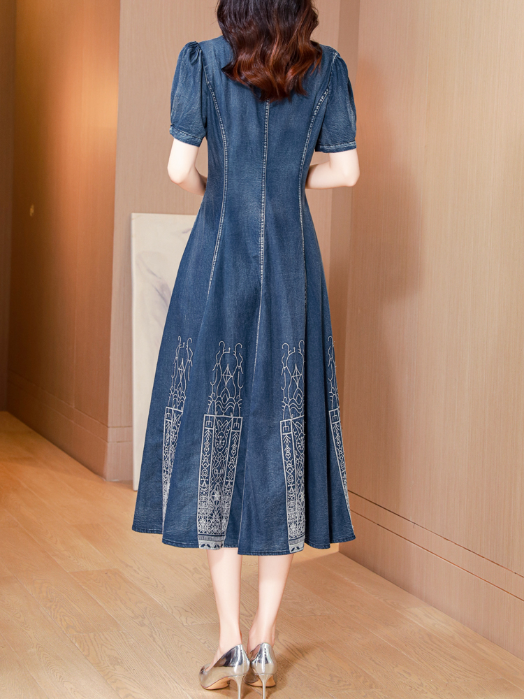TIYIHAILEY-Long Mid-Calf Short - Vintage Fashion Girl ulasan dan harga