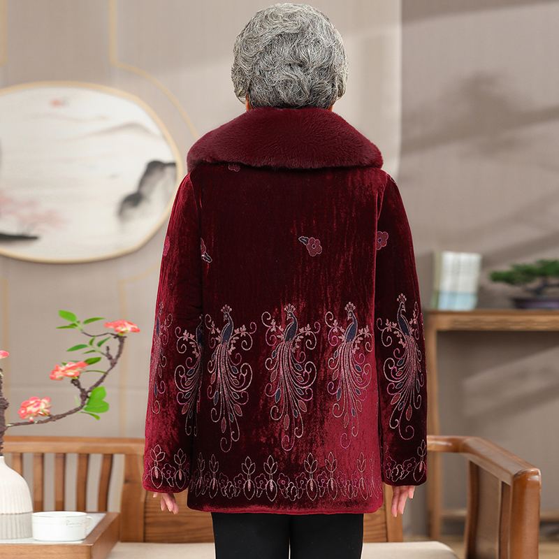 Elderly Flower Women's Light L - Vintage Fashion Fabrics ulasan dan harga
