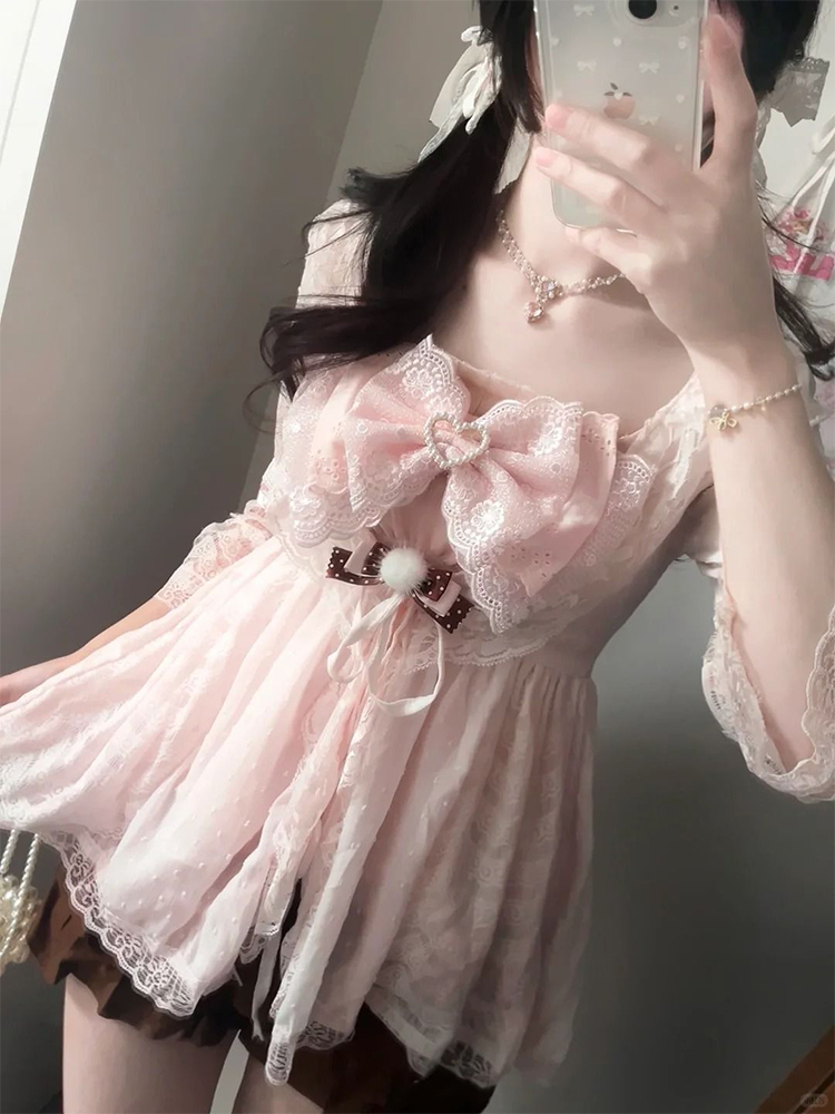 Spring Summer New Vintage Pink - Vintage Fashion Fabrics ulasan dan harga