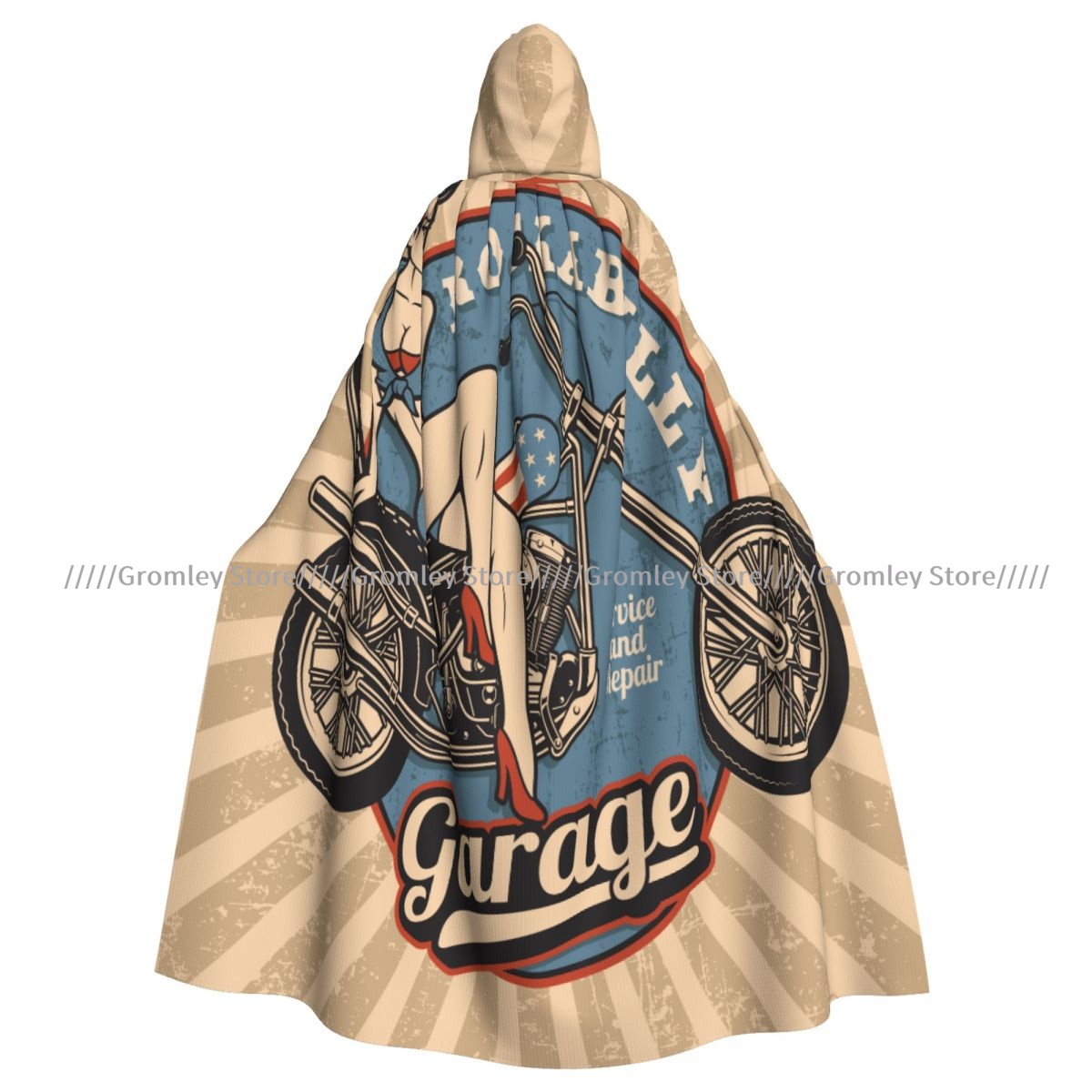Medieval Cosplay Cloak Hooded  - Vintage Trench Coat ulasan dan harga
