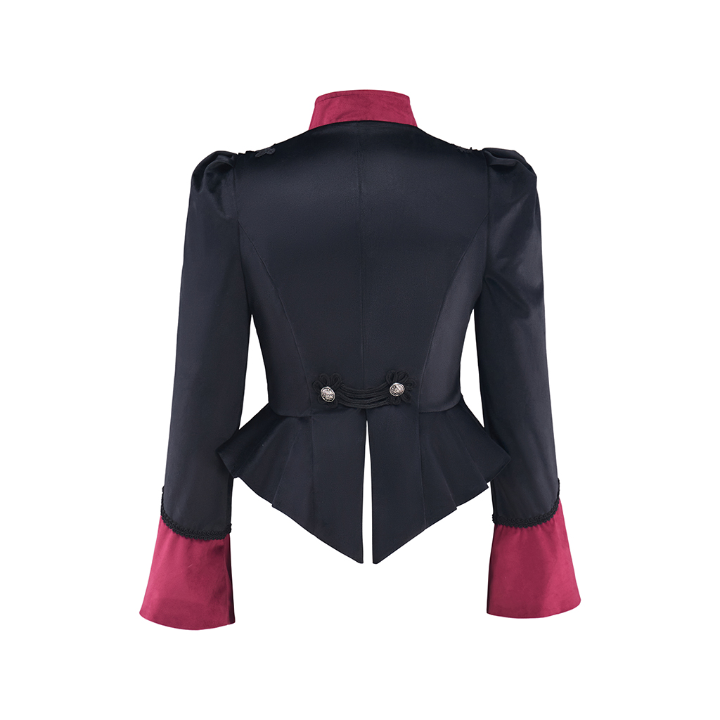 Women's Victorian Steampunk Re - Vintage Trench Coat ulasan dan harga